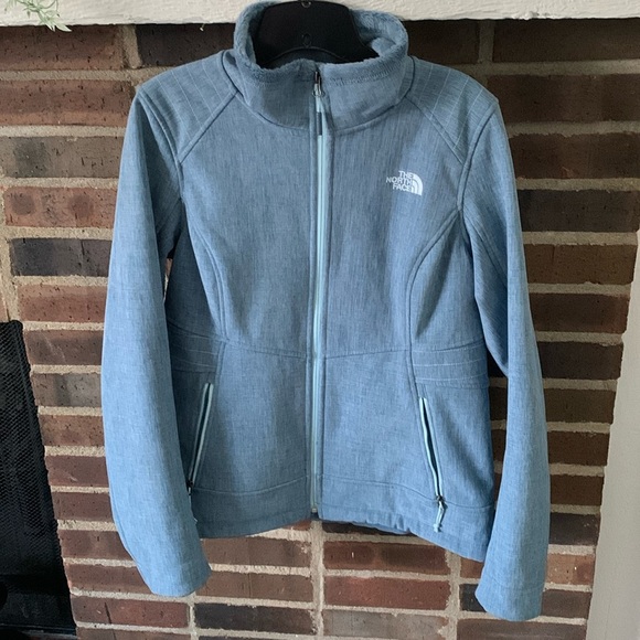 Women’s The North Face Soft Shell Jacket, Blue, Size Medium - Picture 1 of 11